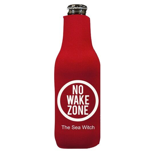 No Wake Zone Bottle Huggers